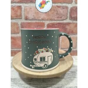 Spectrum Designz Splendid Travel Holiday 17oz Ceramic Coffee Mug Camper NWT